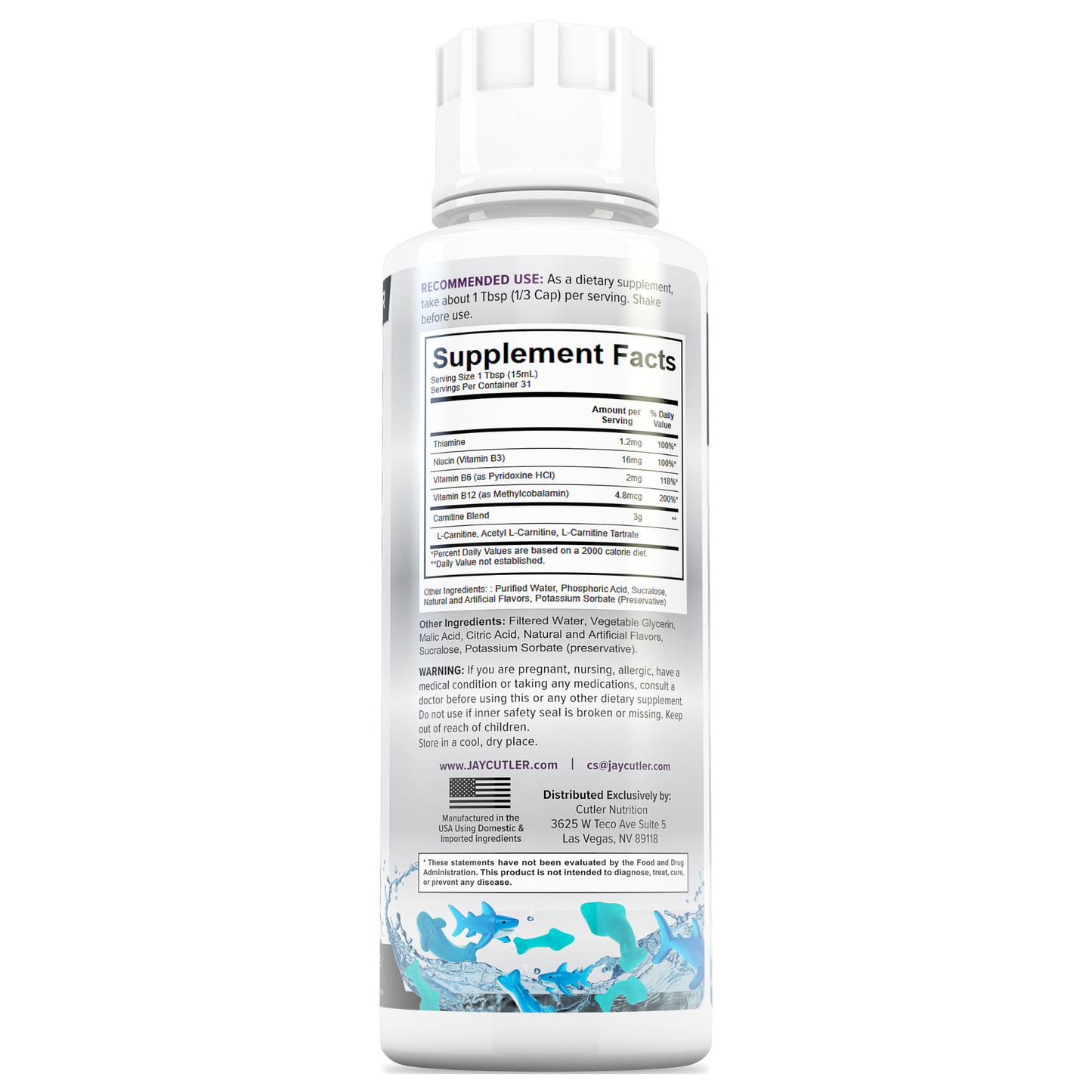 Carnitine Liquid 3000: Energy Ignite Formula