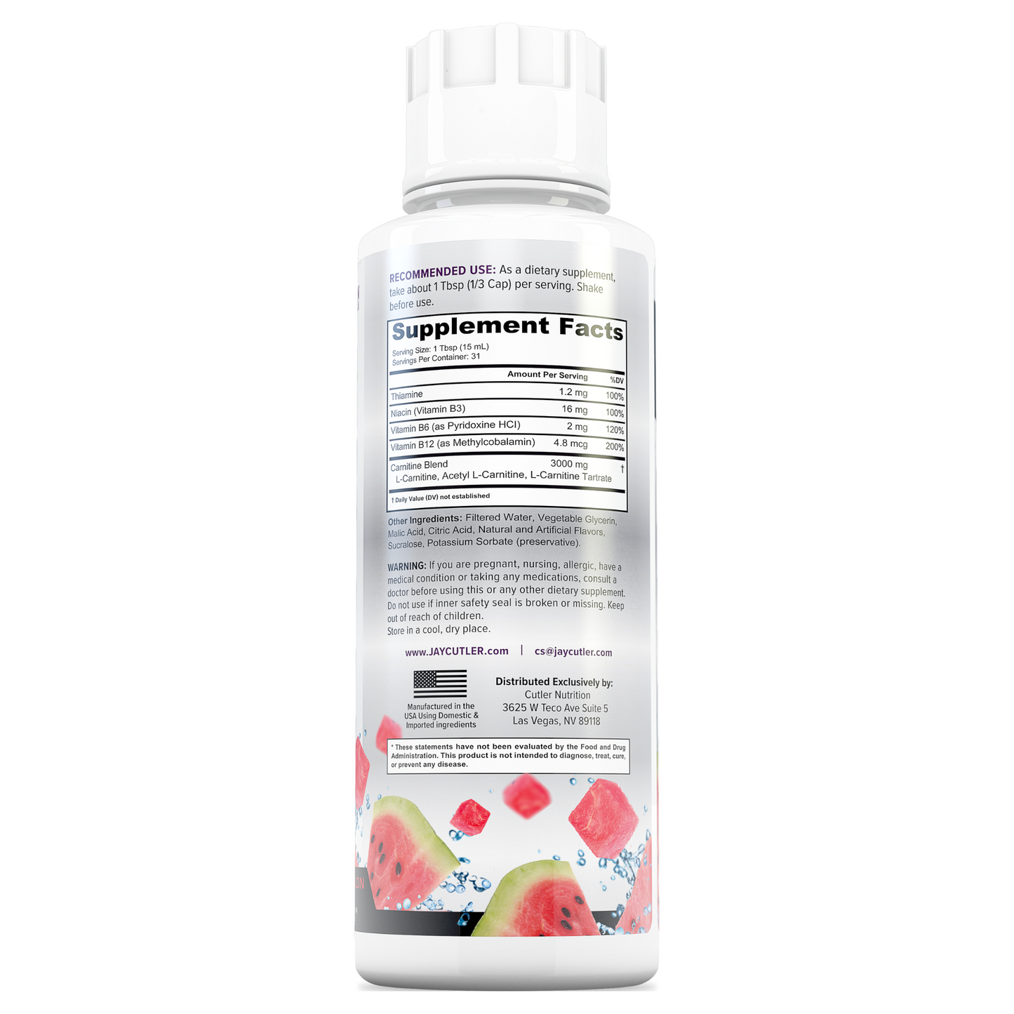 Carnitine Liquid 3000: Energy Ignite Formula